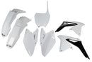 UFO Plastics Kit Suzuki RMZ450 08-17 White