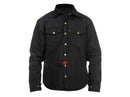Rjays Regiment Shirt Black Road Jacket Size Large