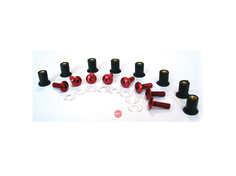 X-Tech Screen Screws Silver SET 8