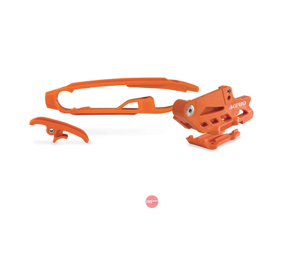 Acerbis SX/SXF chain guide block & slider KTM orange