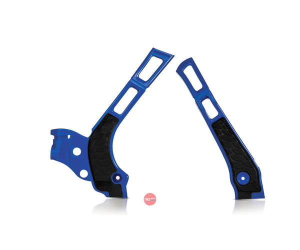 Acerbis X-Grip Frame Guard YZ125/250 05-23 Blue-Black