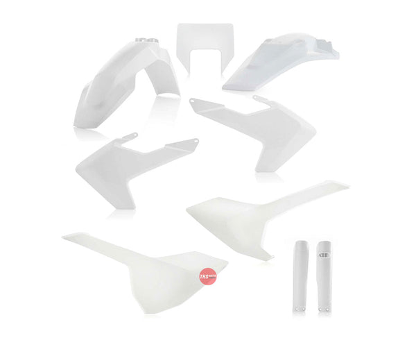 Acerbis Husq Full Plastic Kit TE/FE White 2017