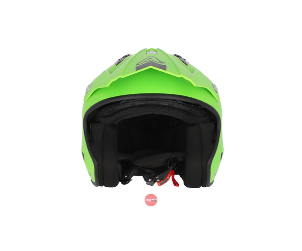 Acerbis S Jet Aria Military Green Helmet