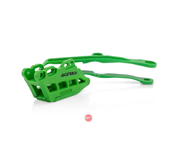 Acerbis KX450F 19-23 Chain Guide block  & Slider Green