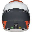 Thor MX Reflex Cube Light Gray / Red Orange Off Road Helmet Size 2XL 63 64cm