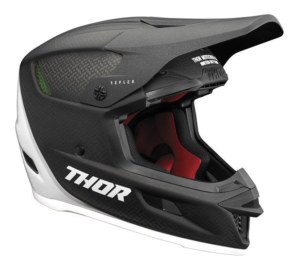 Thor Helmet MX Reflex Carbon L S21 Polar White Large