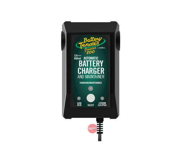 Battery Tender® 12V, 800mA Lead Acid/Lithium Selectable Battery Charger 022-0199