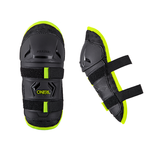 ONEAL Peewee Knee Guards Black & HiViz