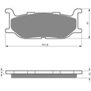 PREMIER BRAKE PADS HI-PERF SINT