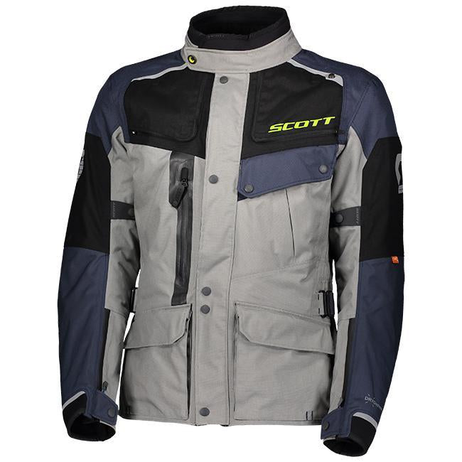 Scott Jacket Voyager Dryo Grey Night Blue Size Medium