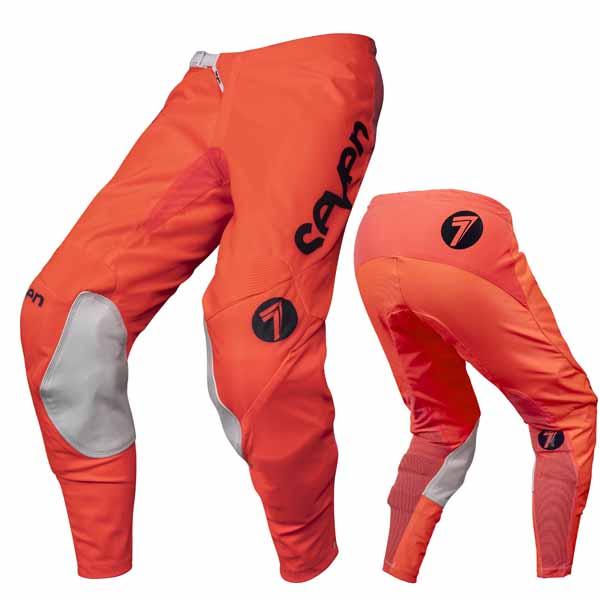 Seven Mx Gear - Annex Pants - Coral/navy Exo - Adult   28" Waist