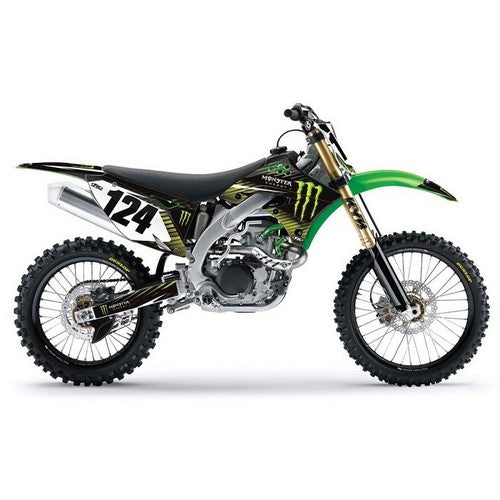 Factory Effex Monster Kawasaki Graphics Kit