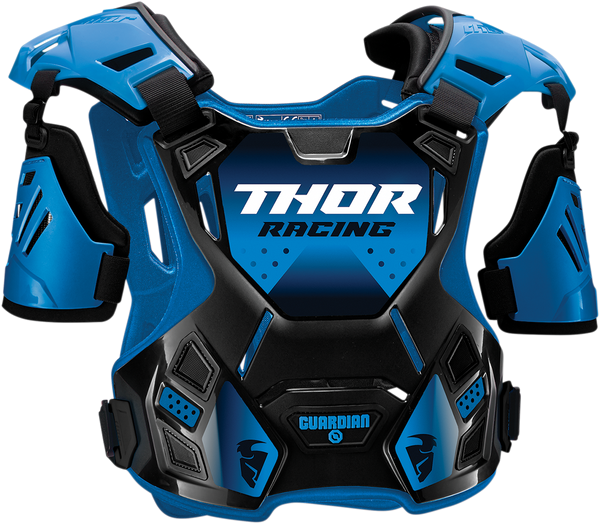 Thor Chest Protector MX Adult Medium Large Blue Black