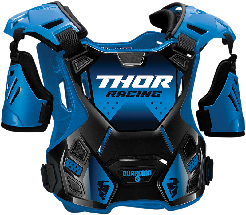 Thor Chest Protector MX Adult Medium Large Blue Black