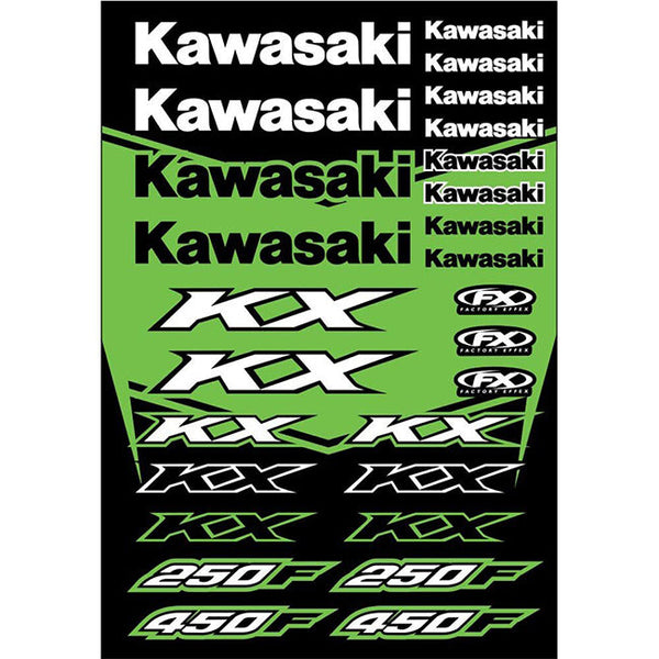 Factory Effex Universal Sticker Kits Kawasaki