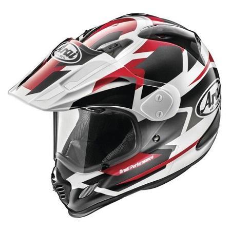 Arai XD-4 Adventure Helmet Depart Red (Metallic) Large 59cm 60cm