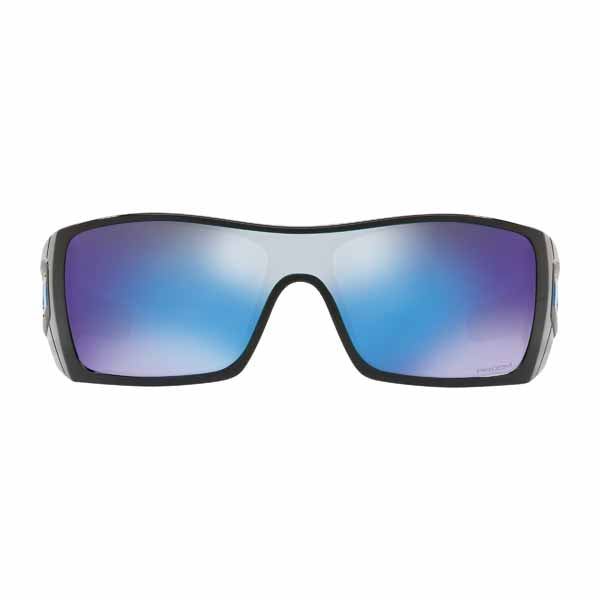 Oakley Batwolf sunglasses in Polished Black frame with Prizm Sapphire lens - OA-OO9101-5827