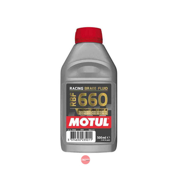 Motul RBF660 Factory Line 0.500L 100% Synthetic Clutch Brake Fluid 0.5 Litre