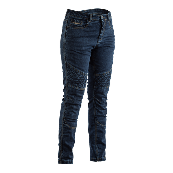 RST Ladies Aramid Straight Leg CE Denim Jean Dark Blue 16 16 Womens 37" Waist