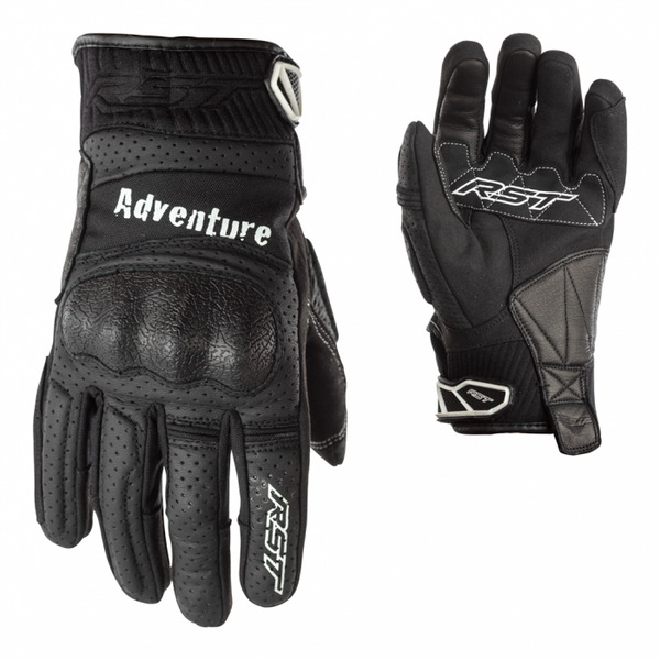 Rst Adventure Ce Leather Gloves Black 10 L Large