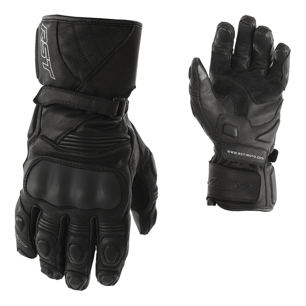 Rst Ladies Gt Ce Leather Gloves Black 06 2XS