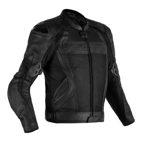 RST Tractech Evo 4 CE Leather Jacket Black 52 4XL Size