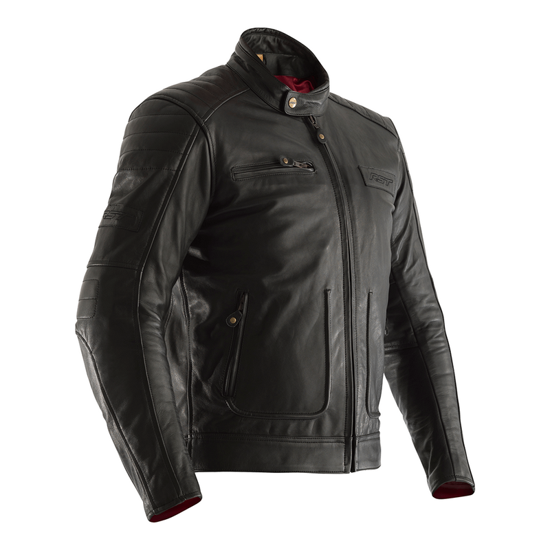 RST Roadster 2 CE Leather Jacket Black 40 S Small Size