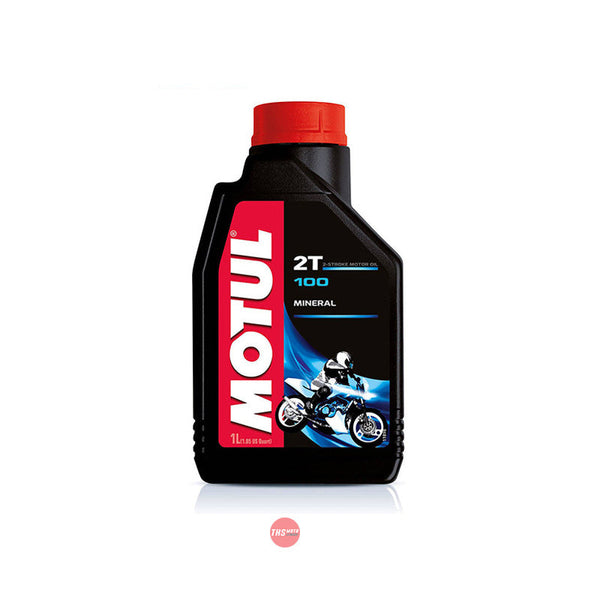 Motul 100 2T 1L 2 Stroke Mineral Engine Oil 1 Litre