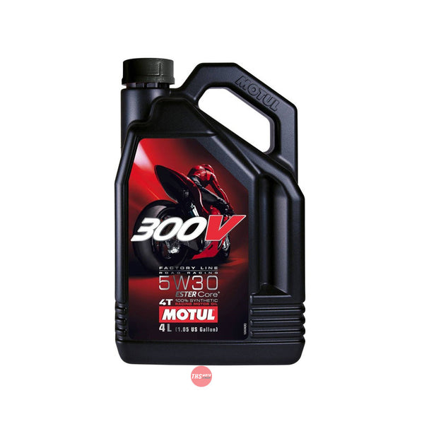 Motul 300V Factory Line Road Racing 5W30 4L 100% Synthetic Racing Engine Oil 4 Litre
