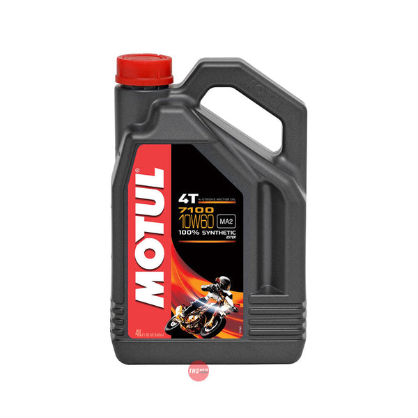 Motul 7100 4T 10W60 4L Synthetic Engine Oil 4 Litre