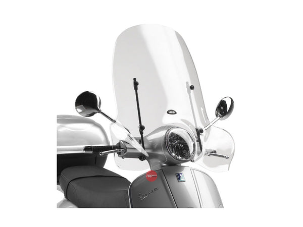 Givi Screen Piaggio Gt/gts '03-> Clear 66x67cm (needs A104A) 104A