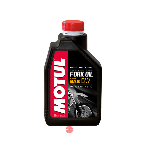 Motul Fork Oil Factory Line L 5W 1L 100% Synthetic Fork Oil 1 Litre