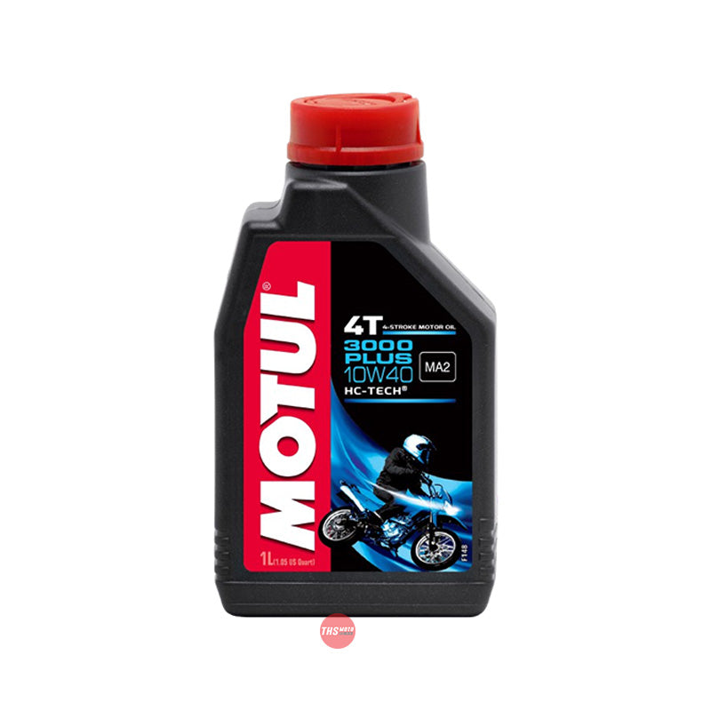 Motul 3000 Plus 4T 10W40 1L (20) Mineral Engine Oil 1 Litre