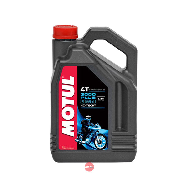 Motul 3000 Plus 4T 20W50 4L Mineral Engine Oil 4 Litre