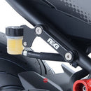 R&G Rear Foot Rest Blanking Plate Kit Yamaha MT-07 models 14- Black