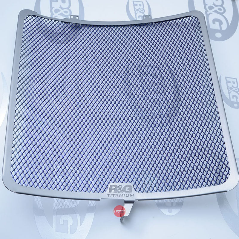 R&G Titanium Radiator Guard Kawasaki ZX-10R 16- Titanium