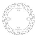 Moto Master Brake Disc Rear Flame Honda Cr125R Cr250R 02-07 Crf250R 04-20 Crf250X 04-17 Crf450R