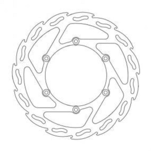 Moto Master Brake Disc Flame Front Yamaha Yz125 Yz250 08-16 Yz250F 07-15 Yz250Fx 15-16 Yz250X 16