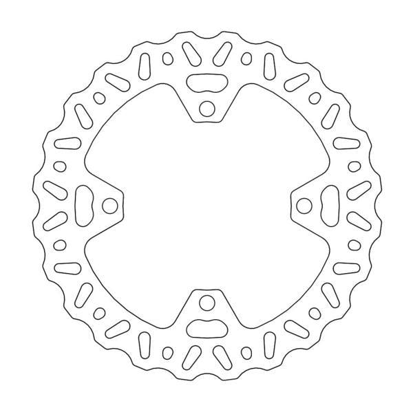 Moto Master Brake Disc Nitro Rear Kawasaki Suzuki