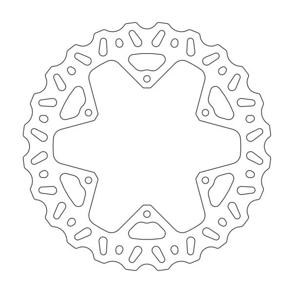 Moto Master Brake Disc Nitro Rear Yamaha Yz125 Yz250 Wr250F Yz250F 02-18 Yz450F 03-17 Yz426F Wr426F