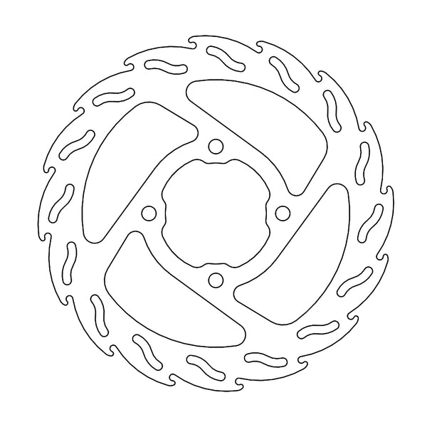 Moto Master Brake Rotor Flame Rear Gasgas Mc65 2021 Husqvarna Tc65 17-21 Ktm 65Sx 04-21