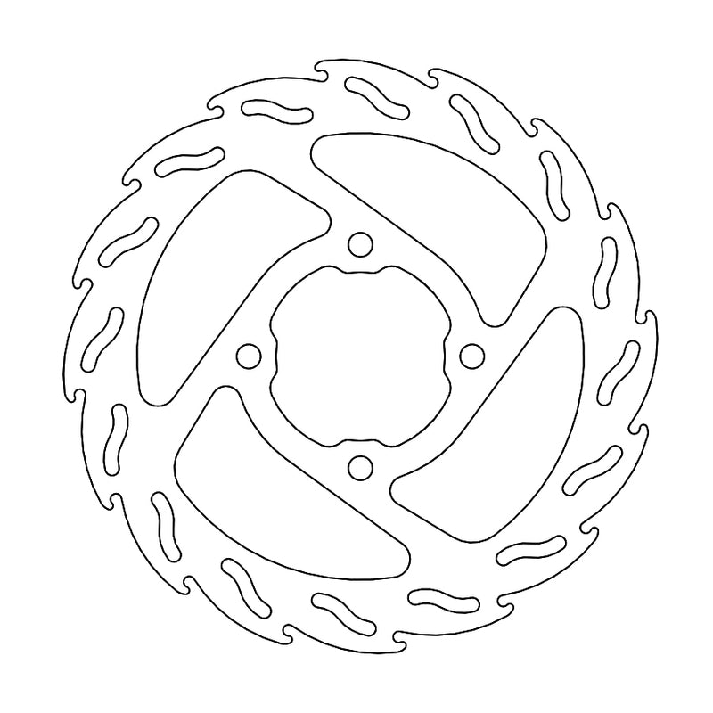 Moto Master Brake Rotor Flame Rear Gasgas Mc65 2021 Husqvarna Tc65 17-21 Ktm 65Sx 04-21