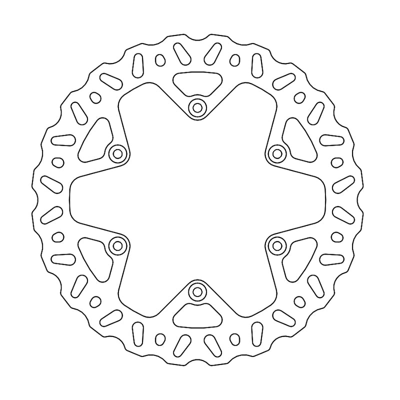 Moto Master Brake Disc Rear Nitro Yamaha Yz450F 20-21