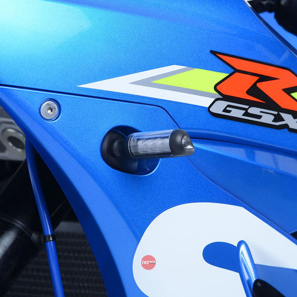 R&G Racing Fr Ind Adapt for Suzuki GSX-R1000R 17-use Micro Ind Black