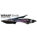Airoh Peak Only Wraap Smile Violet Matt Helmet Mx