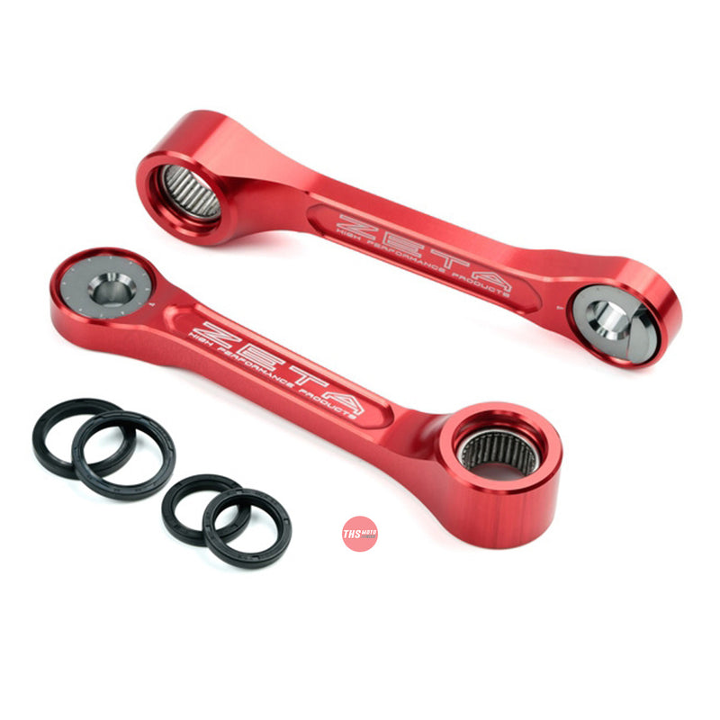 ZETA Adjustable Suspension Lowering Link Fits Honda Red ZE56-01042