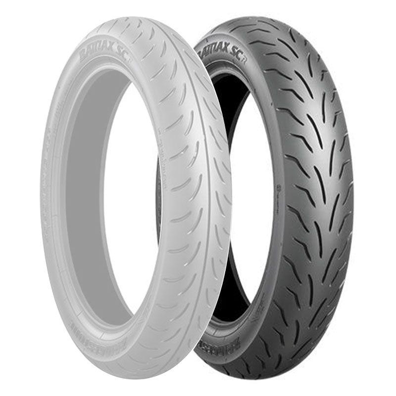 Bridgestone 130/70x13 BATTLAX SC1 REAR TL 130/70-13