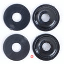 R&G Indicator Adapter Kit Round, Universal Black