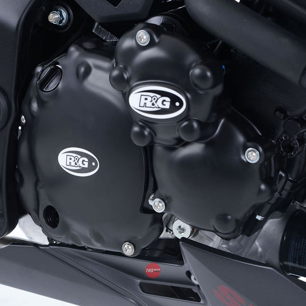 R&G Racing Suzuki GSX-S750 17- Engine Case Covers trio Black