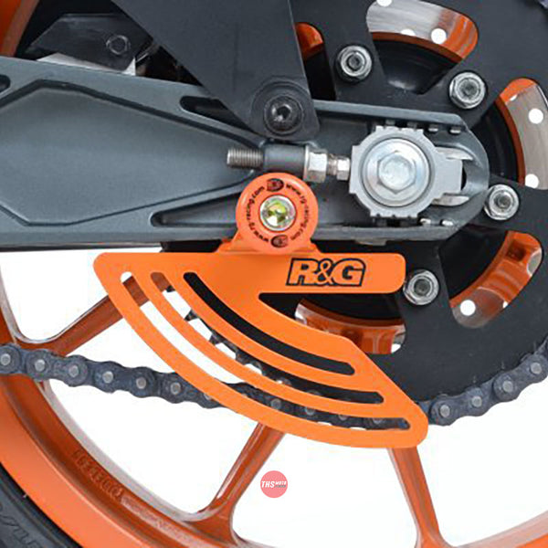 R&G Racing Toe Guard RC 200/390 Husqvarna Vitpilen 701 Orange